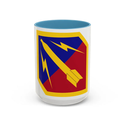 Ordnance Missile Command (U.S. Army) Accent Coffee Mug-15oz-Light Blue-Go Mug Yourself