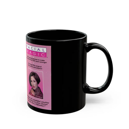 FACIAL MAGIC (VHS COVER) - Black Coffee Mug-Go Mug Yourself