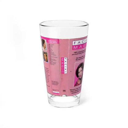 FACIAL MAGIC (VHS COVER) Pint Glass 16oz 16oz - Go Mug Yourself