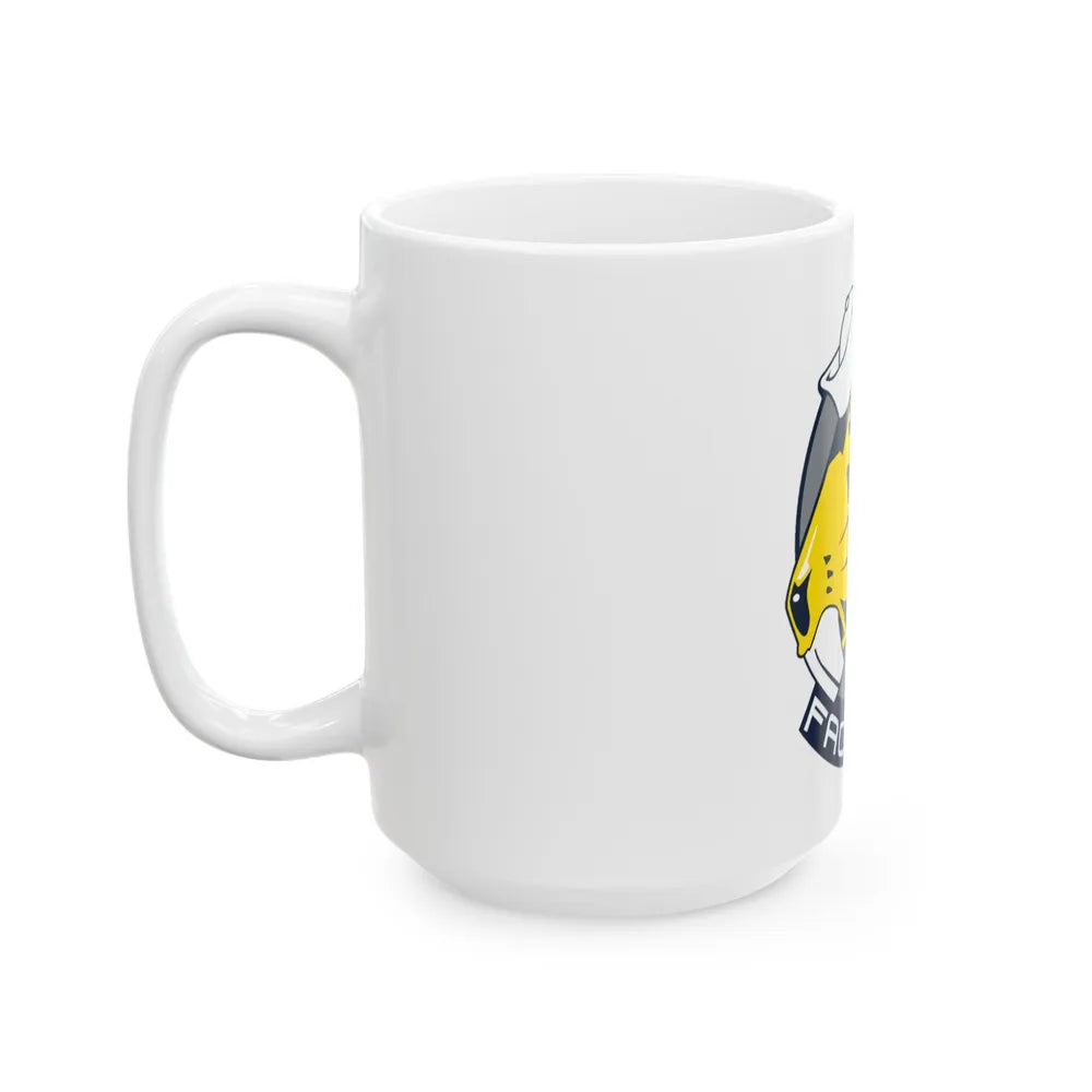 FACSFAC SD Beaver Fleet Area Control and Surveillance Facility San Diego (U.S. Navy) White Coffee Mug-Go Mug Yourself