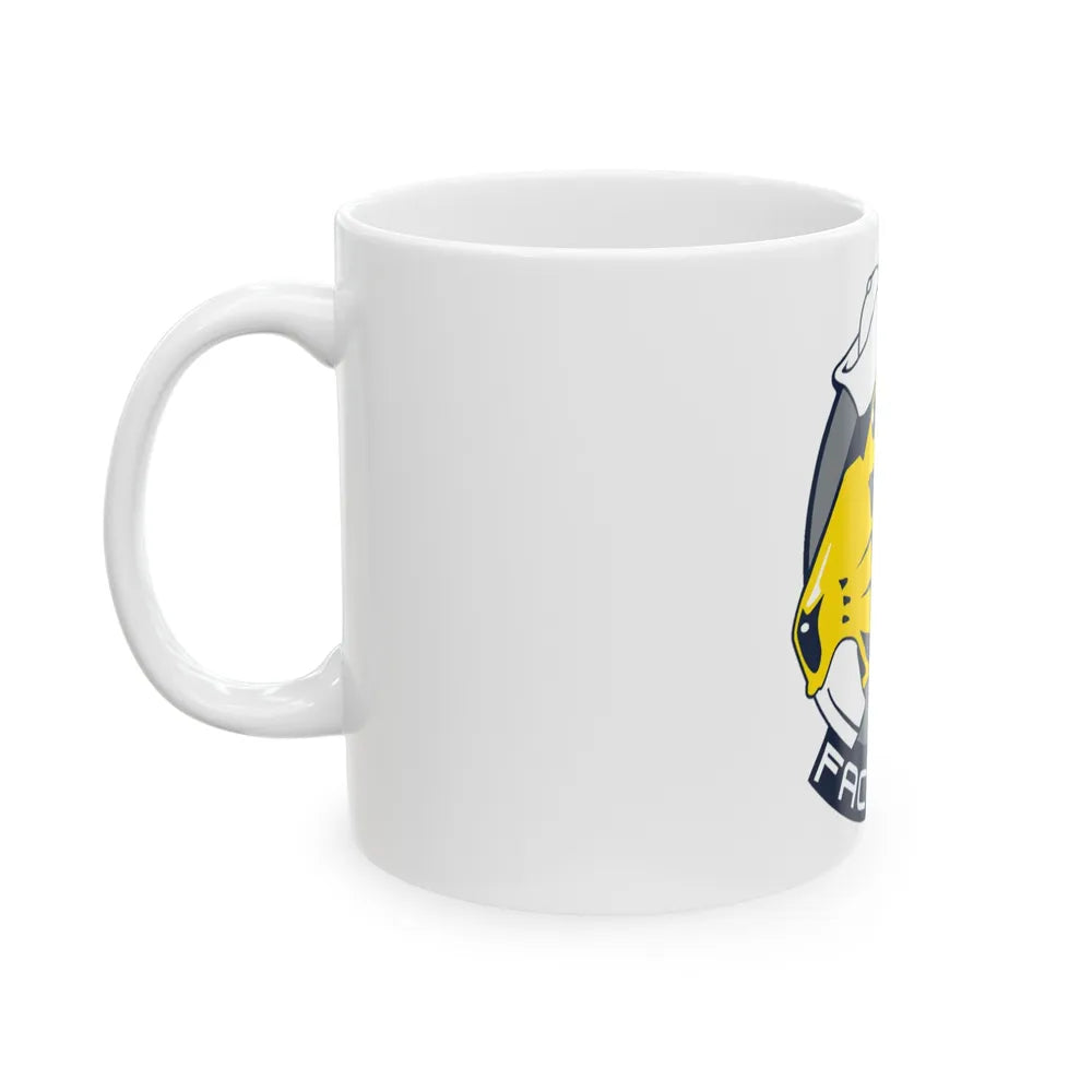 FACSFAC SD Beaver Fleet Area Control and Surveillance Facility San Diego (U.S. Navy) White Coffee Mug-Go Mug Yourself