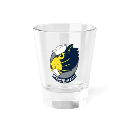 FACSFAC SD Beaver Fleet Area Control and Surveillance Facility San Diego (U.S. Navy) Shot Glass 1.5oz 1.5oz - Go Mug Yourself