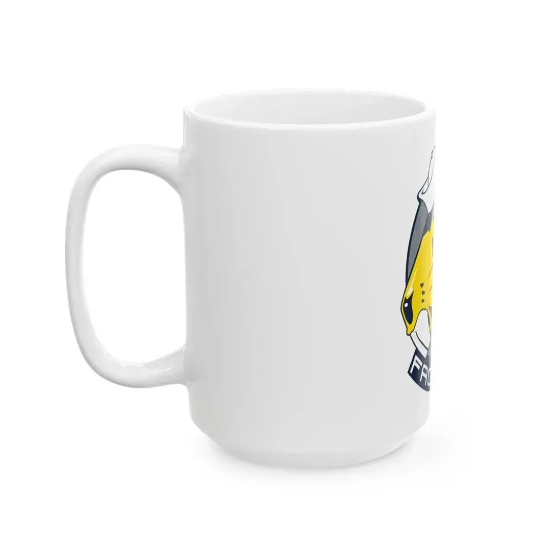FACSFAC SD Beaver Fleet Area Control and Surveillance Facility San Diego (U.S. Navy) White Coffee Mug - Go Mug Yourself