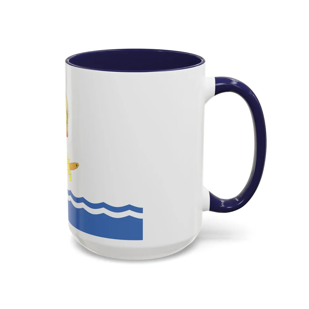 Flag of Astrakhan Russia - Accent Coffee Mug-Go Mug Yourself