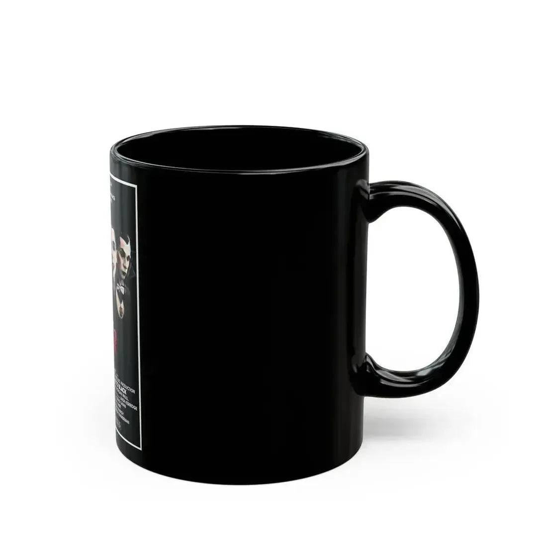 FADE TO BLACK 1980 Movie Poster - Black Coffee Mug - Go Mug Yourself