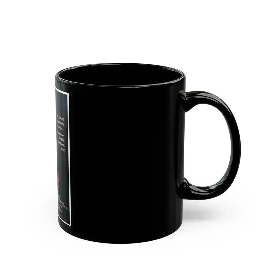 FADE TO BLACK (2) 1980 Movie Poster - Black Coffee Mug - Go Mug Yourself