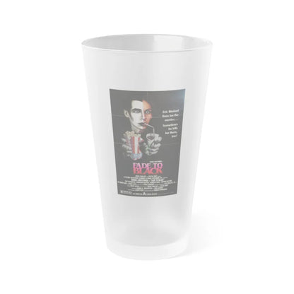 FADE TO BLACK (2) 1980 Movie Poster - Frosted Pint Glass 16oz-16oz-Frosted-Go Mug Yourself