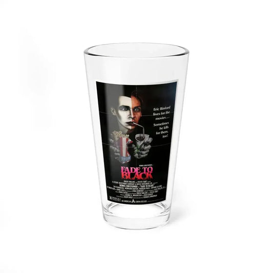 FADE TO BLACK (2) 1980 Movie Poster - Pint Glass 16oz 16oz - Go Mug Yourself
