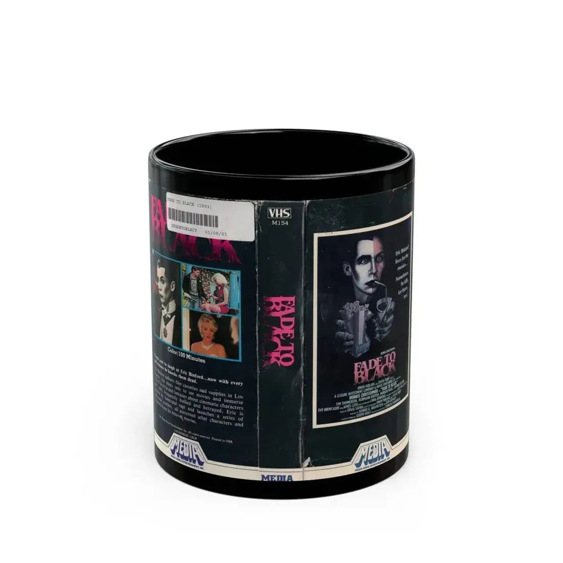 FADE TO BLACK (VHS COVER) - Black Coffee Mug 11oz - Go Mug Yourself