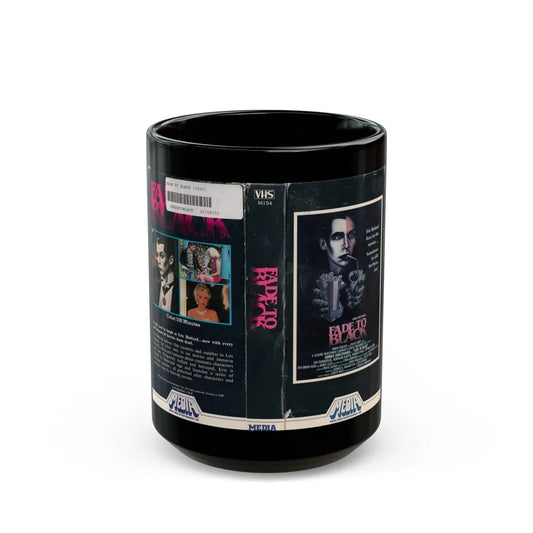 FADE TO BLACK (VHS COVER) - Black Coffee Mug-15oz-Go Mug Yourself