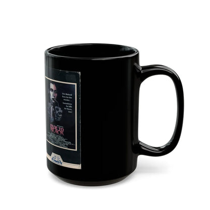 FADE TO BLACK (VHS COVER) - Black Coffee Mug-Go Mug Yourself