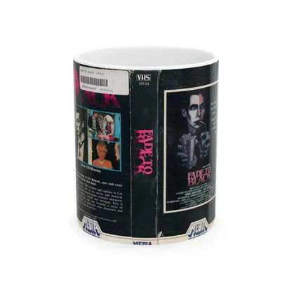 FADE TO BLACK (VHS COVER) - White Coffee Mug 11oz - Go Mug Yourself