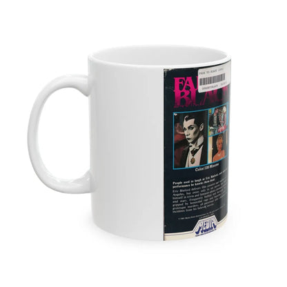 FADE TO BLACK (VHS COVER) - White Coffee Mug-Go Mug Yourself