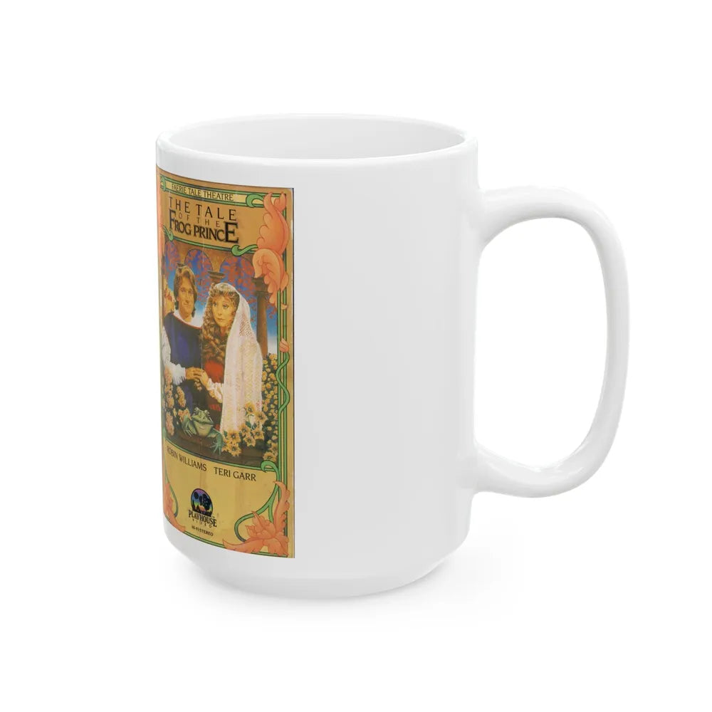 FAERIE TALE THEATRE THE TALE OF THE FROG PRINCE (VHS COVER) - White Coffee Mug-Go Mug Yourself