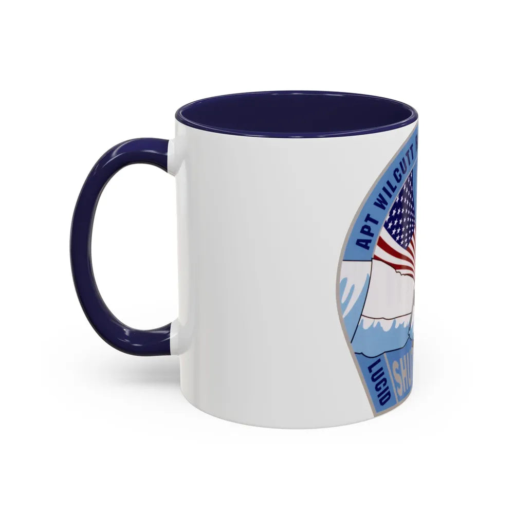 STS 79 (NASA) Accent Coffee Mug-Go Mug Yourself