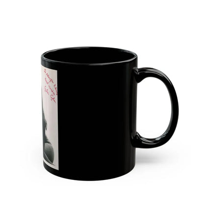 Gila Golan #11 (Vintage Female Icon) Black Coffee Mug-Go Mug Yourself