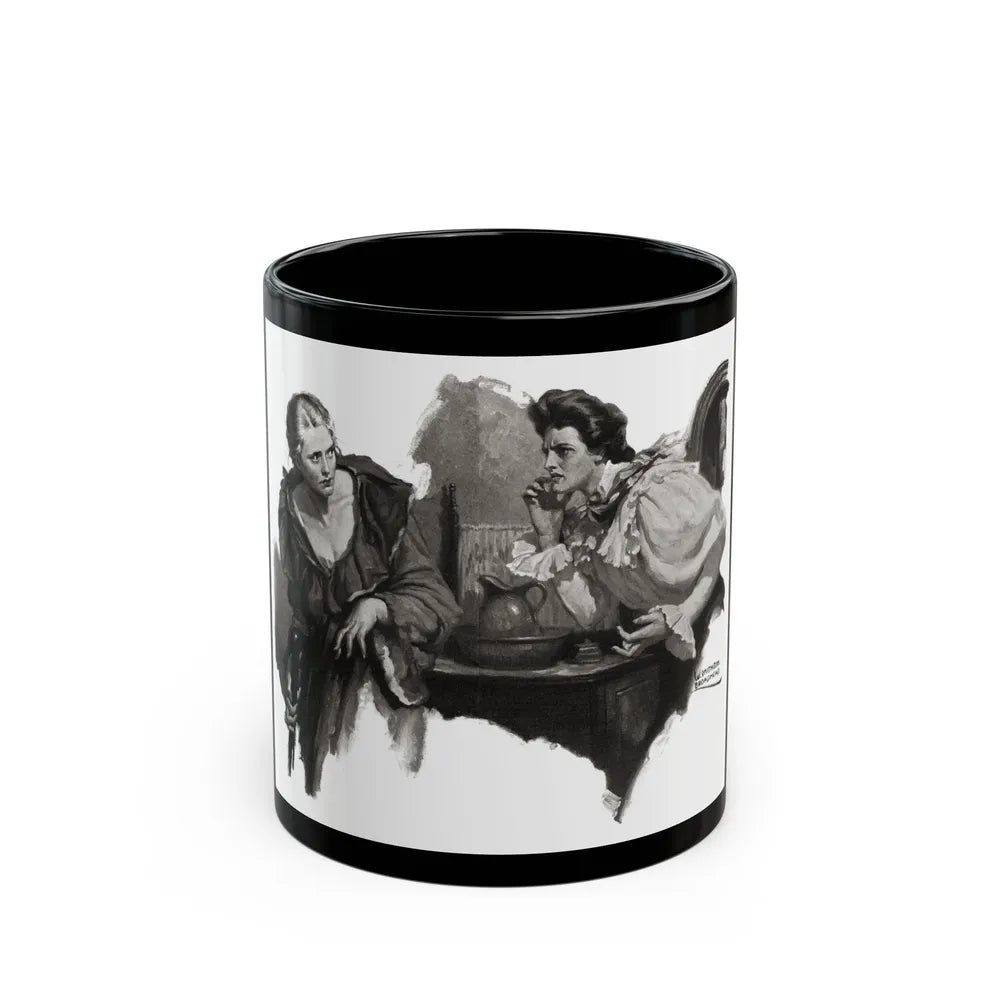 Back Streets, part 2 (2), Cosmopolitan, October 1930 - Black Coffee Mug-11oz-Go Mug Yourself