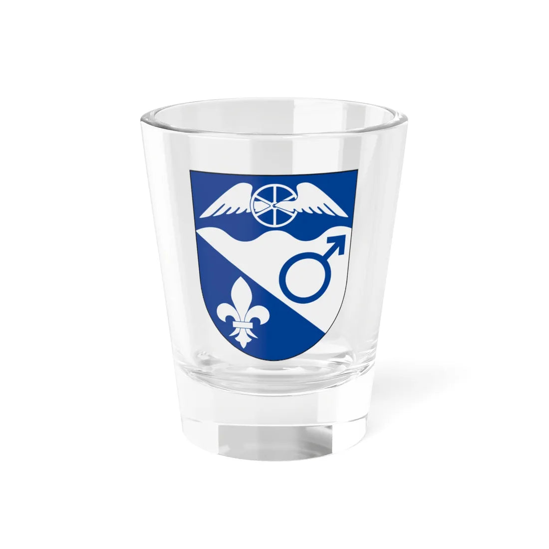 Fagersta vapen (Sweden) (Coat of Arms) Shot Glass 1.5oz 1.5oz - Go Mug Yourself