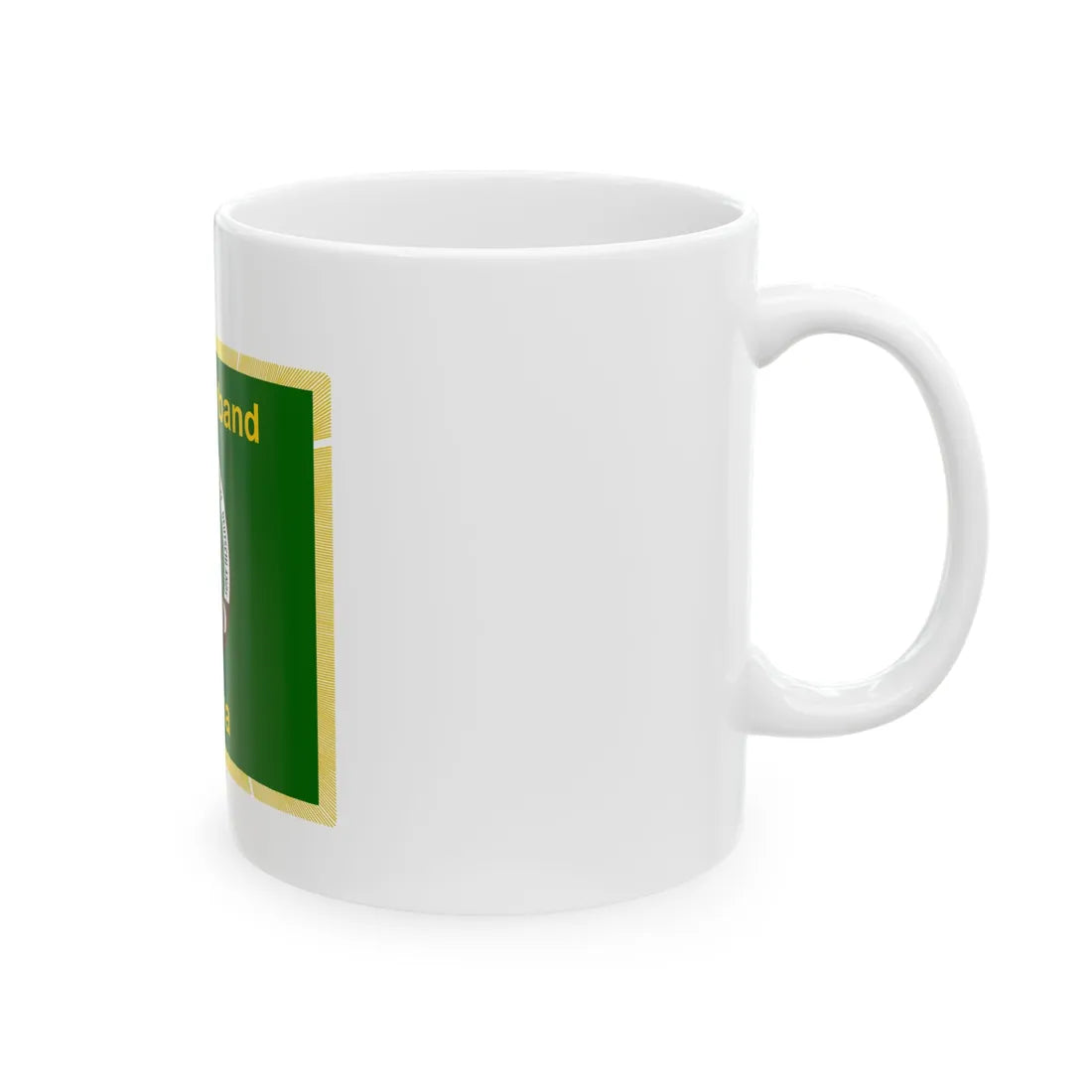 Fahne DBD Kreisverband Pirna DDR (Germany) White Coffee Mug - Go Mug Yourself