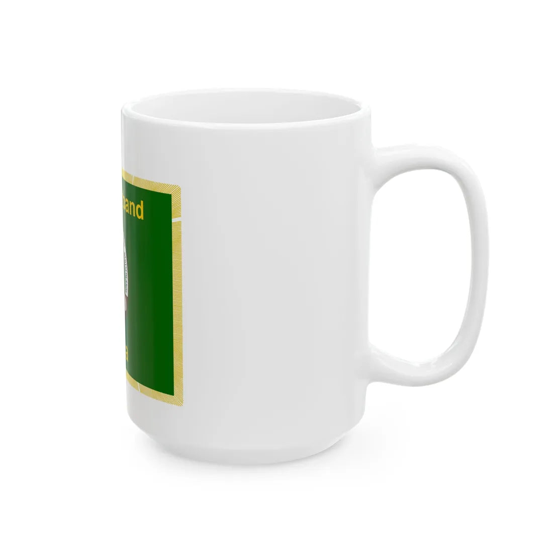 Fahne DBD Kreisverband Pirna DDR (Germany) White Coffee Mug - Go Mug Yourself