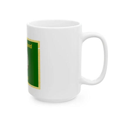 Fahne DBD Kreisverband Pirna DDR (Germany) White Coffee Mug - Go Mug Yourself