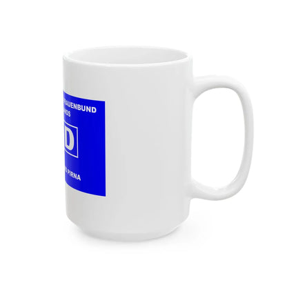 Fahne DFD Pirna (Germany) White Coffee Mug - Go Mug Yourself