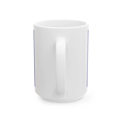 Fahne Reichsluftschutzbund (Germany) White Coffee Mug - Go Mug Yourself
