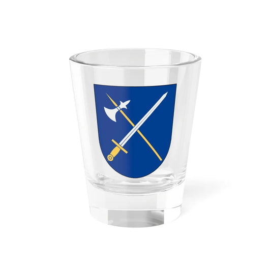 Fahnehielm vapen (Sweden) (Coat of Arms) Shot Glass 1.5oz 1.5oz - Go Mug Yourself
