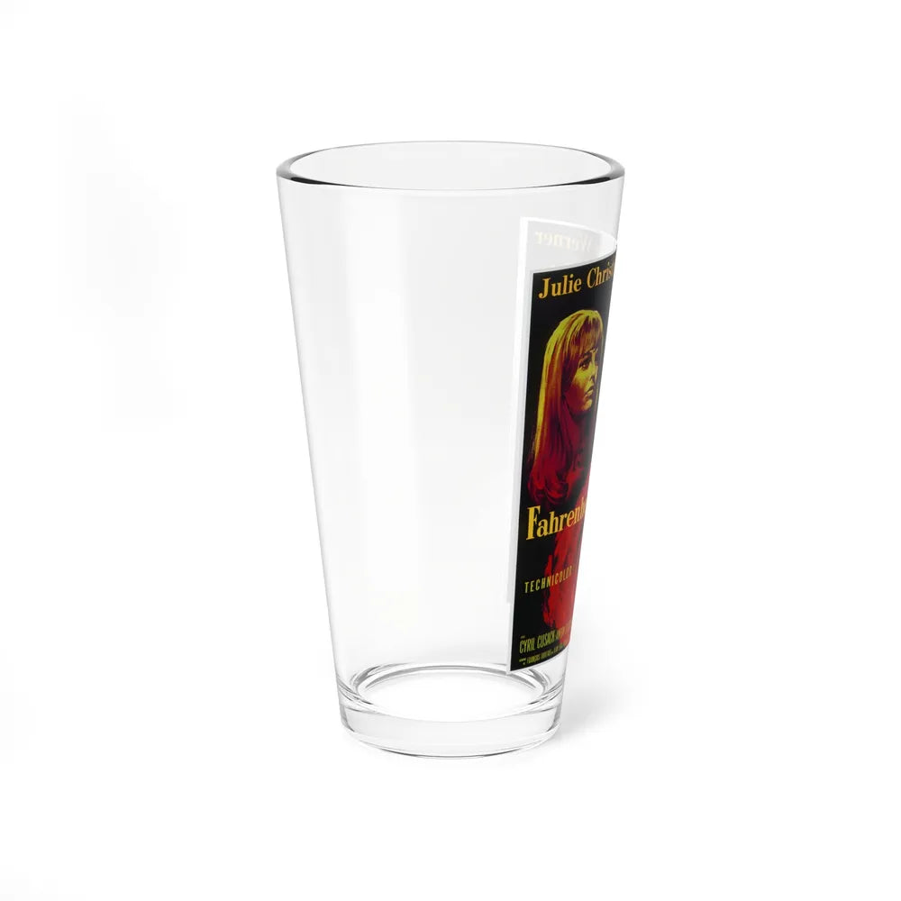 FAHRENHEIT 451 1966 Movie Poster - Pint Glass 16oz-Go Mug Yourself