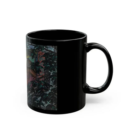 Failed Ambush, probable magazine interior illustration - Black Coffee Mug - Go Mug Yourself