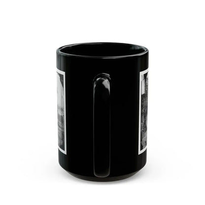 Fair Oaks, Va. Frame House Used As A Hospital By Gen Joseph Hooker's Division (U.S. Civil War) Black Coffee Mug - Go Mug Yourself