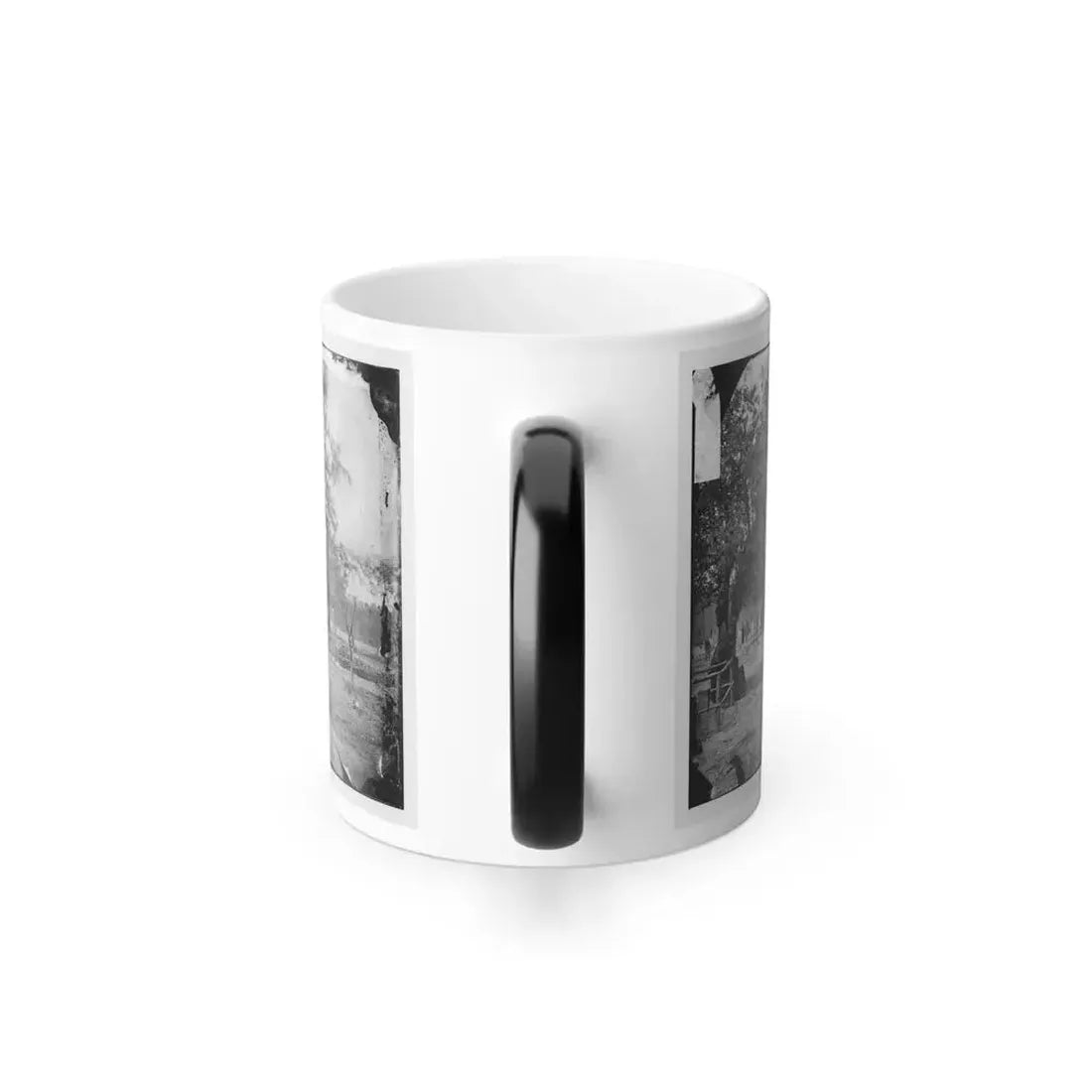 Fair Oaks, Va. Frame House Used as a Hospital by Gen Joseph Hooker's Division (U.S. Civil War) Color Changing Coffee Mug 11oz - Go Mug Yourself