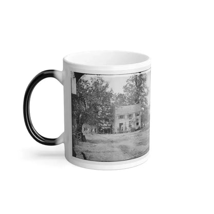 Fair Oaks, Va. Frame House Used as a Hospital by Gen Joseph Hooker's Division (U.S. Civil War) Color Changing Coffee Mug 11oz - Go Mug Yourself