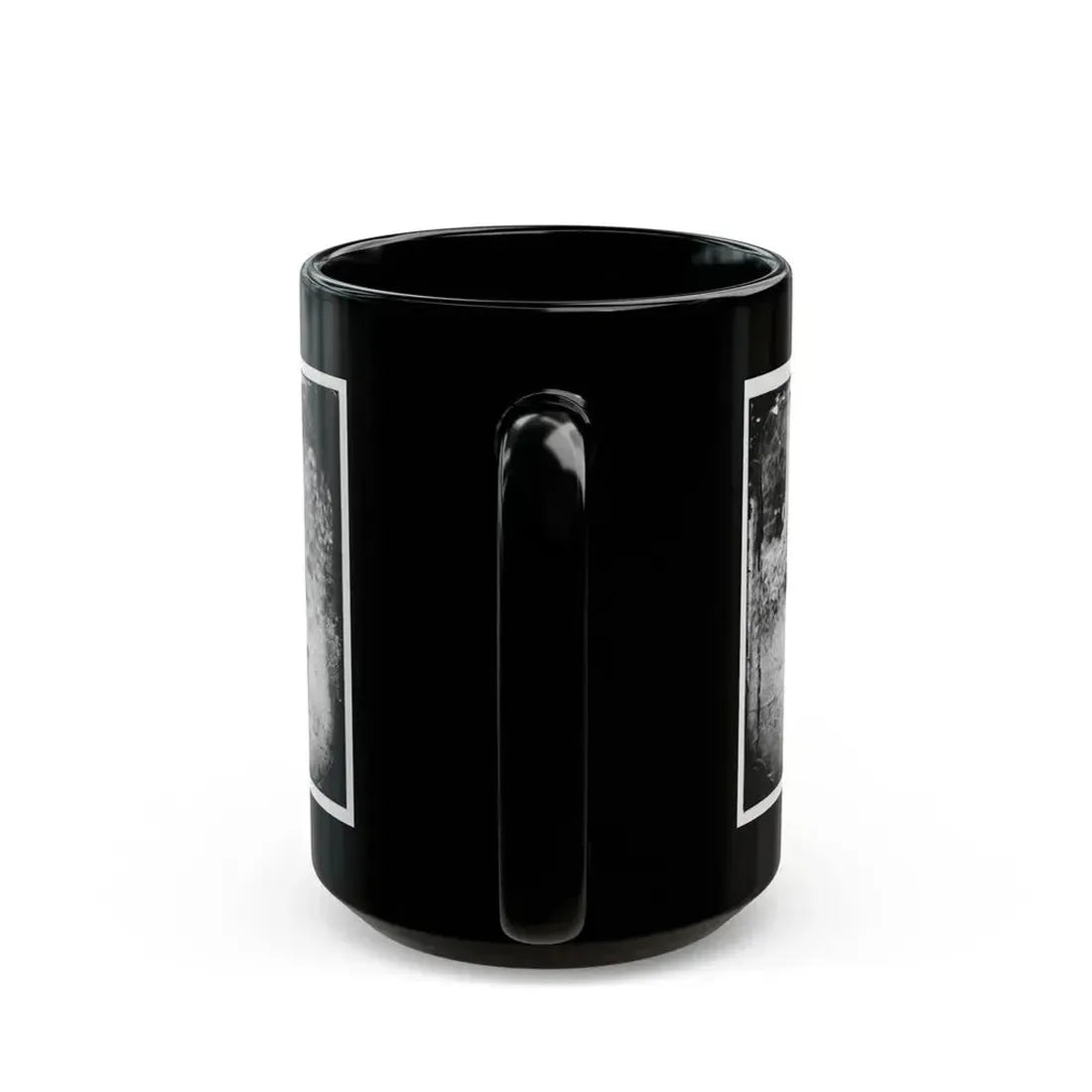 Fair Oaks, Va. Lt. James B. Washington, A Confederate Prisoner, With Capt. George A. Custer Of The 5th Cavalry, U.S.A. (U.S. Civil War) Black Coffee Mug - Go Mug Yourself