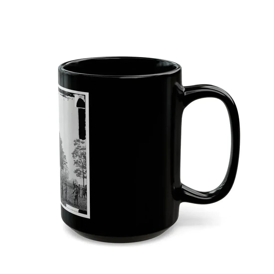 Fair Oaks, Va. Prof. Thaddeus S. Lowe Observing The Battle From His Balloon  Intrepid (U.S. Civil War) Black Coffee Mug - Go Mug Yourself