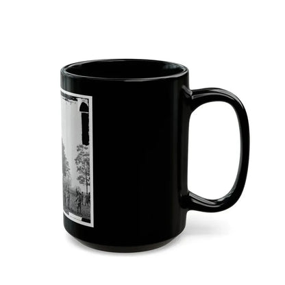 Fair Oaks, Va. Prof. Thaddeus S. Lowe Observing The Battle From His Balloon  Intrepid (U.S. Civil War) Black Coffee Mug - Go Mug Yourself