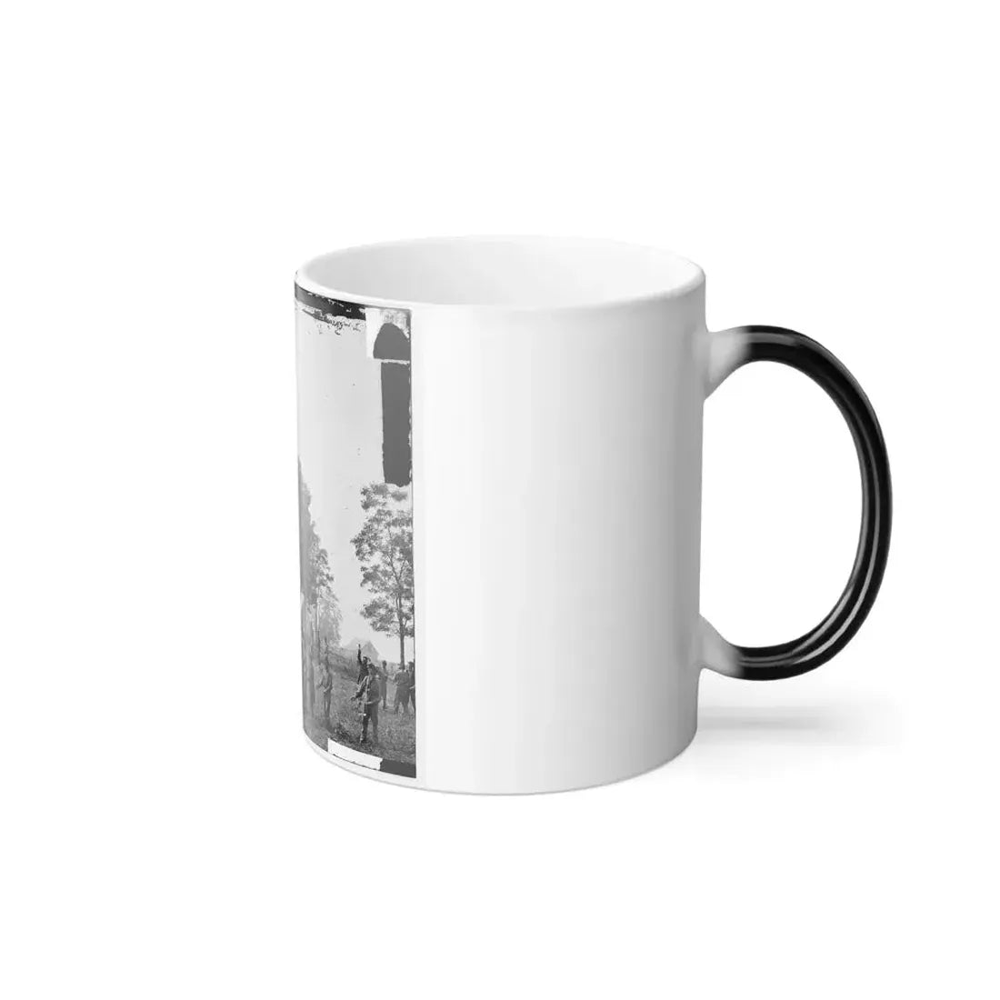 Fair Oaks, Va. Prof. Thaddeus S. Lowe Observing the Battle From His Balloon  Intrepid (U.S. Civil War) Color Changing Coffee Mug 11oz - Go Mug Yourself