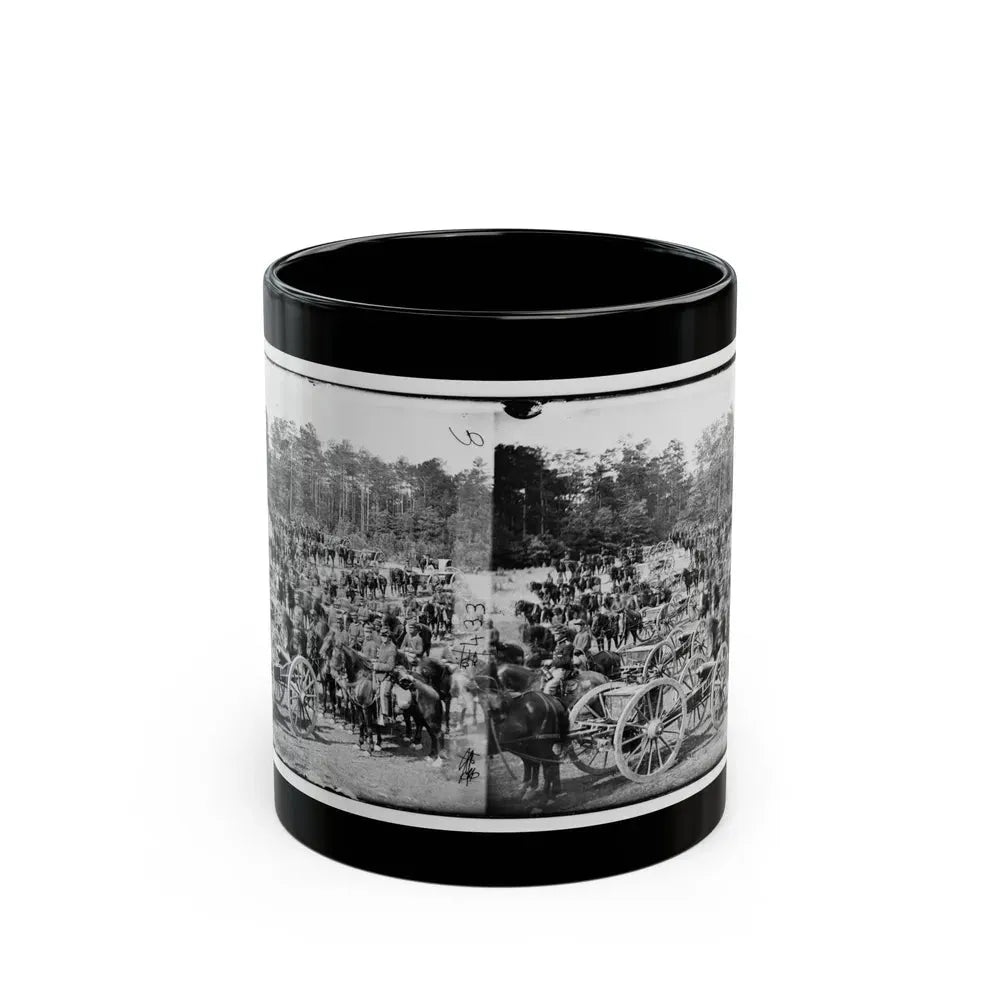 Fair Oaks, Va., Vicinity. Battery M., 2d U.S. Artillery, Commanded By Capt. Henry Benson (U.S. Civil War) Black Coffee Mug 11oz - Go Mug Yourself