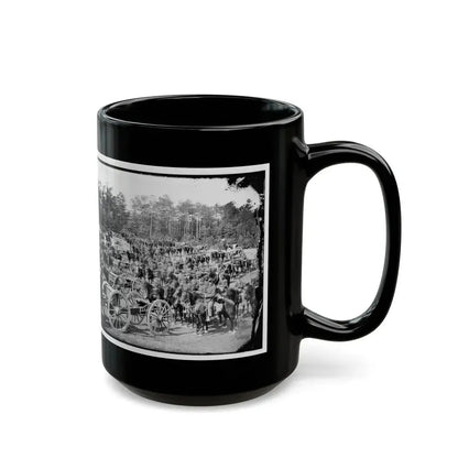Fair Oaks, Va., Vicinity. Battery M., 2d U.S. Artillery, Commanded By Capt. Henry Benson (U.S. Civil War) Black Coffee Mug - Go Mug Yourself