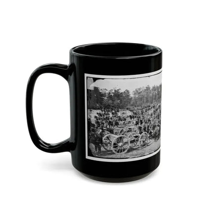 Fair Oaks, Va., Vicinity. Battery M., 2d U.S. Artillery, Commanded By Capt. Henry Benson (U.S. Civil War) Black Coffee Mug - Go Mug Yourself