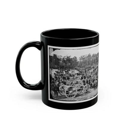 Fair Oaks, Va., Vicinity. Battery M., 2d U.S. Artillery, Commanded By Capt. Henry Benson (U.S. Civil War) Black Coffee Mug - Go Mug Yourself