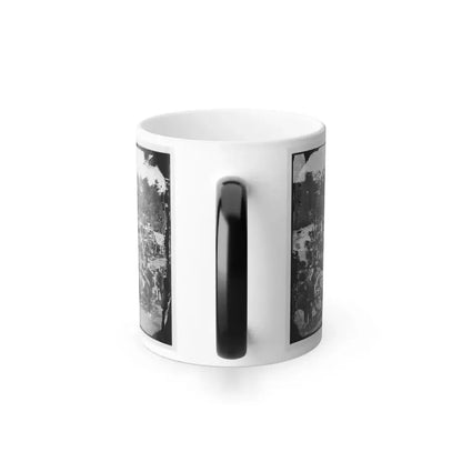 Fair Oaks, Va., Vicinity. Battery M., 2D U.S. Artillery, Commanded by Capt. Henry Benson (U.S. Civil War) Color Changing Coffee Mug 11oz - Go Mug Yourself