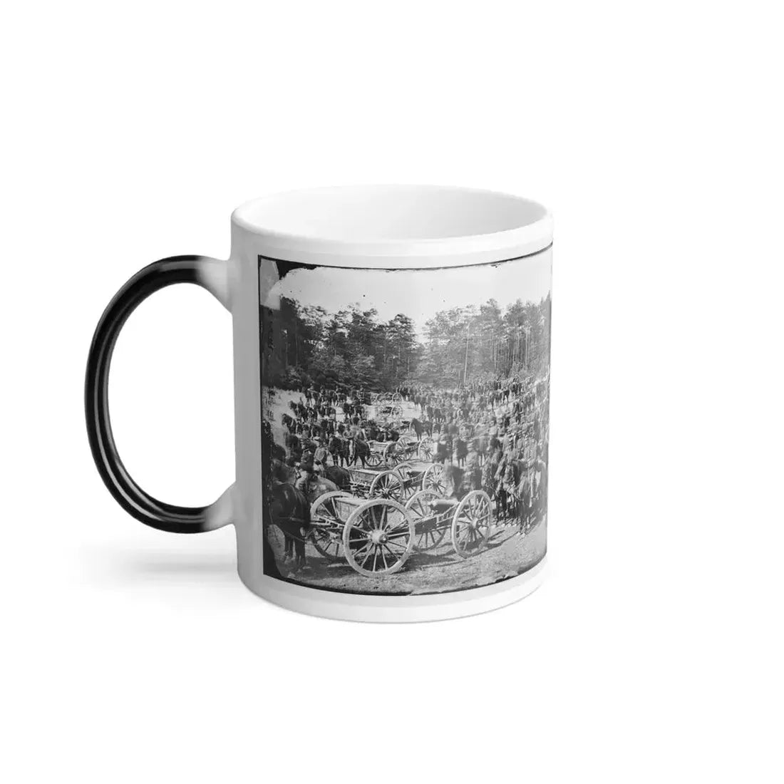 Fair Oaks, Va., Vicinity. Battery M., 2D U.S. Artillery, Commanded by Capt. Henry Benson (U.S. Civil War) Color Changing Coffee Mug 11oz - Go Mug Yourself