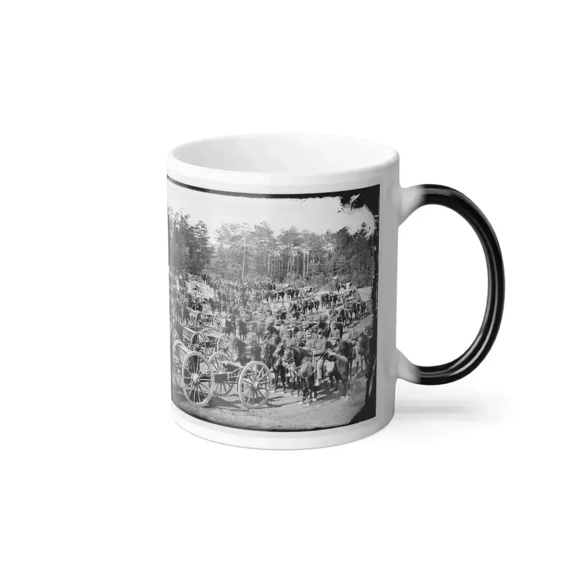 Fair Oaks, Va., Vicinity. Battery M., 2D U.S. Artillery, Commanded by Capt. Henry Benson (U.S. Civil War) Color Changing Coffee Mug 11oz - Go Mug Yourself