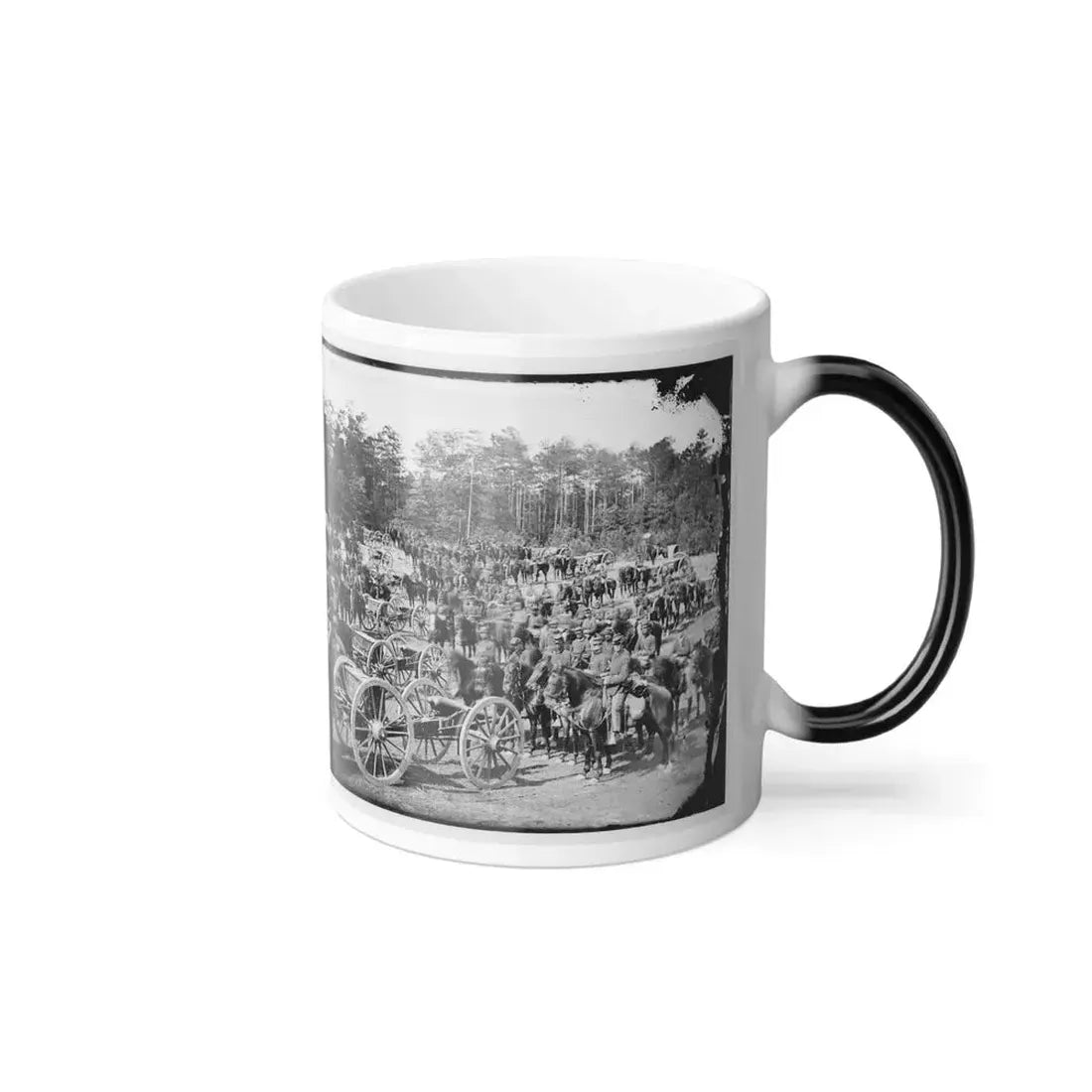 Fair Oaks, Va., Vicinity. Battery M., 2D U.S. Artillery, Commanded by Capt. Henry Benson (U.S. Civil War) Color Changing Coffee Mug 11oz - Go Mug Yourself