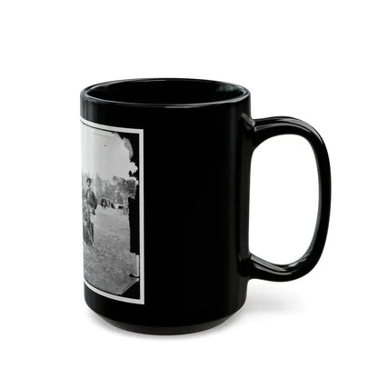 Fair Oaks, Va., Vicinity. Brigade Officers Of The Horse Artillery Commanded By Lt. Col. William Hays (U.S. Civil War) Black Coffee Mug - Go Mug Yourself