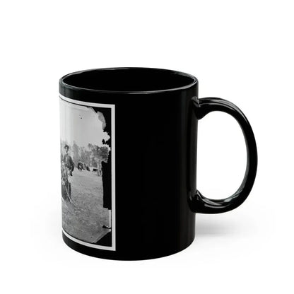 Fair Oaks, Va., Vicinity. Brigade Officers Of The Horse Artillery Commanded By Lt. Col. William Hays (U.S. Civil War) Black Coffee Mug - Go Mug Yourself
