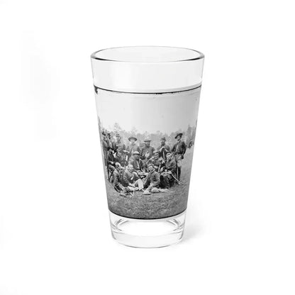 Fair Oaks, Va., Vicinity. Brigade Officers Of The Horse Artillery Commanded By Lt. Col. William Hays (U.S. Civil War) Pint Glass 16oz 16oz - Go Mug Yourself