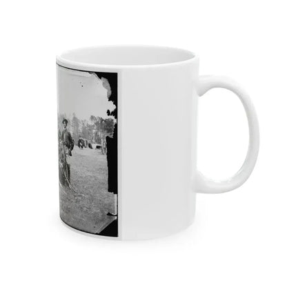 Fair Oaks, Va., Vicinity. Brigade Officers Of The Horse Artillery Commanded By Lt. Col. William Hays (U.S. Civil War) White Coffee Mug - Go Mug Yourself
