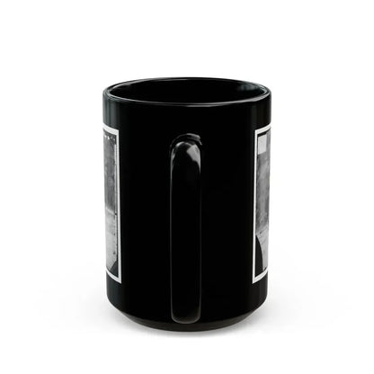 Fair Oaks, Va., Vicinity. Capt. Horatio G. Gibson (Second From Left) And Officers Of His Battery (U.S. Civil War) Black Coffee Mug - Go Mug Yourself